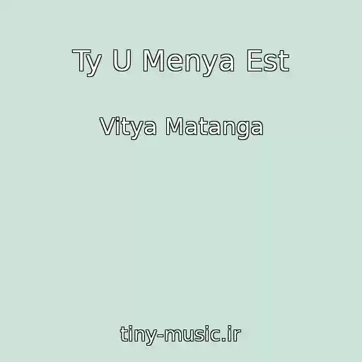 کاور آهنگ Ty U Menya Est از Vitya Matanga