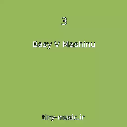 کاور آهنگ 3 از Basy V Mashinu