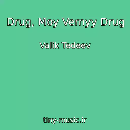 کاور آهنگ Drug, Moy Vernyy Drug از Valik Tedeev