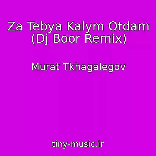 کاور آهنگ Za Tebya Kalym Otdam (Dj Boor Remix) از Murat Tkhagalegov