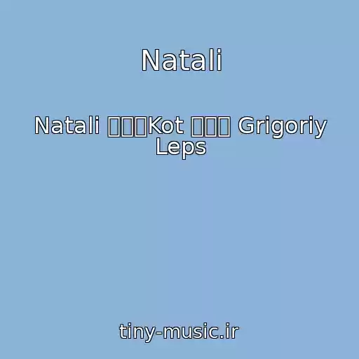 کاور آهنگ Natali از Natali ๑۩๑Kot ๑۩๑ Grigoriy Leps