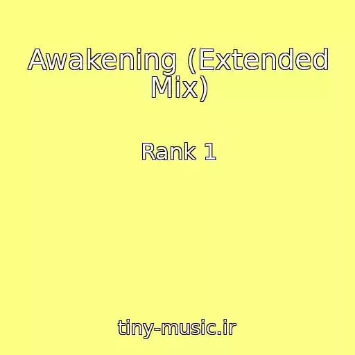 کاور آهنگ Awakening (Extended Mix) از Rank 1