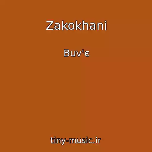 کاور آهنگ Zakokhanі از Buv'є