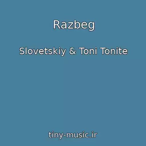 کاور آهنگ Razbeg از Slovetskiy & Toni Tonite