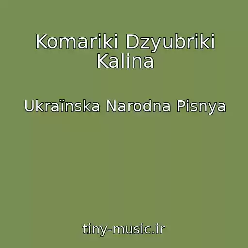 کاور آهنگ Komariki Dzyubriki Kalina از Ukraїnska Narodna Pіsnya