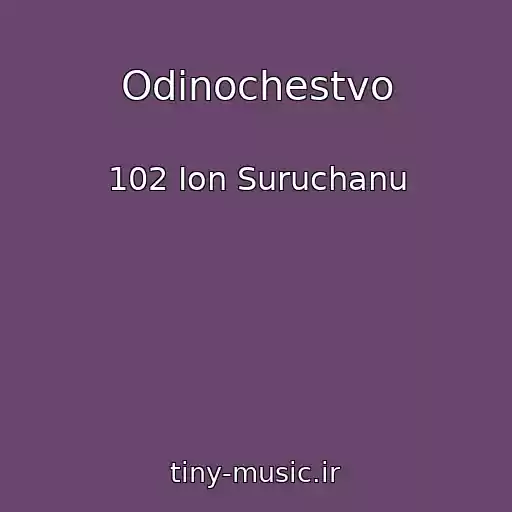 کاور آهنگ Odinochestvo از 102 Ion Suruchanu