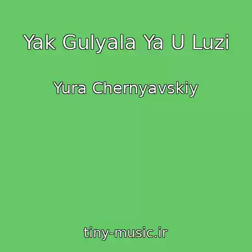 کاور آهنگ Yak Gulyala Ya U Luzі از Yura Chernyavskiy