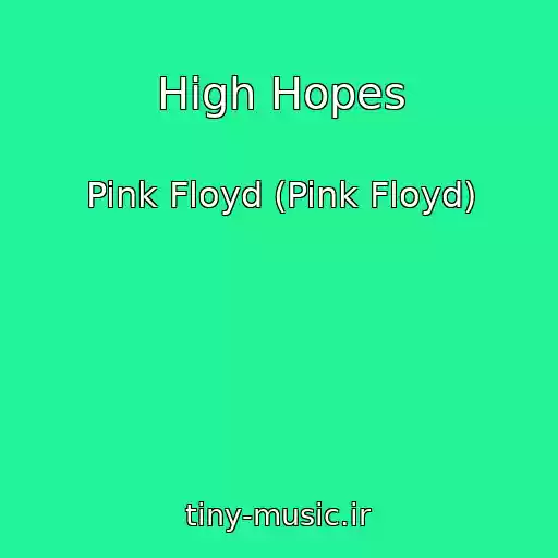کاور آهنگ High Hopes از Pink Floyd (Pink Floyd)