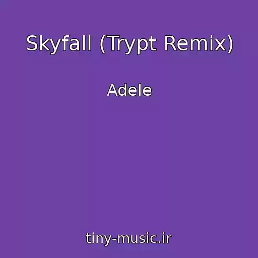 کاور آهنگ Skyfall (Trypt Remix) از Adele