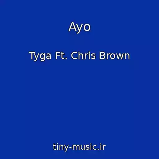 کاور آهنگ Ayo از Tyga Ft. Chris Brown