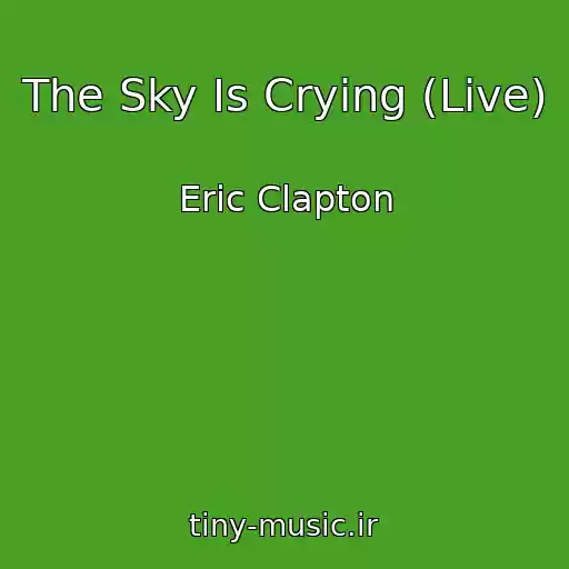 کاور آهنگ The Sky Is Crying (Live) از Eric Clapton