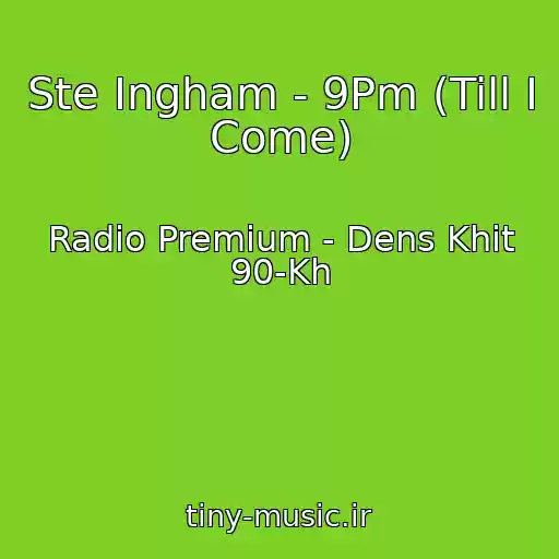کاور آهنگ Ste Ingham - 9Pm (Till I Come) از Radio Premium - Dens Khit 90-Kh