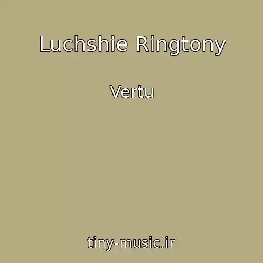 کاور آهنگ Luchshie Ringtony از Vertu