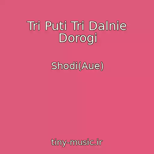 کاور آهنگ Tri Puti Tri Dalnie Dorogi از Shodi(Aue)