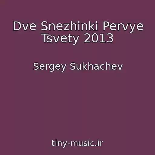 کاور آهنگ Dve Snezhinki Pervye Tsvety 2013 از Sergey Sukhachev