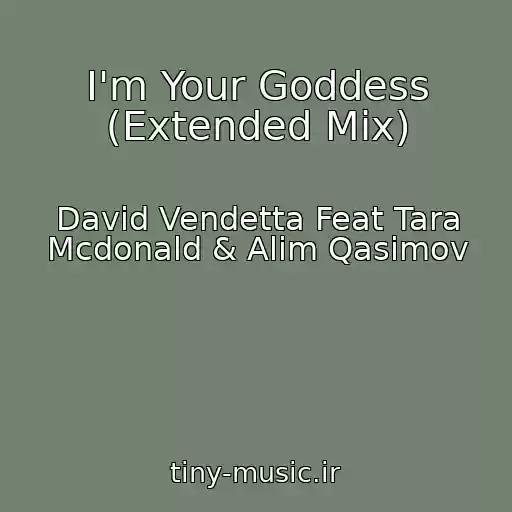 کاور آهنگ I'm Your Goddess (Extended Mix) از David Vendetta Feat Tara Mcdonald & Alim Qasimov
