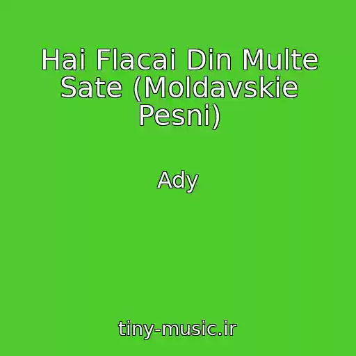 کاور آهنگ Hai Flacai Din Multe Sate (Moldavskie Pesni) از Ady