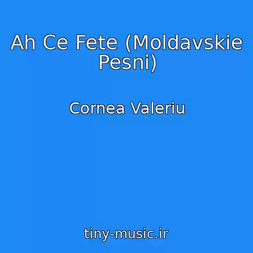 کاور آهنگ Ah Ce Fete (Moldavskie Pesni) از Cornea Valeriu