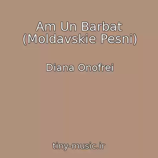 کاور آهنگ Am Un Barbat (Moldavskie Pesni) از Diana Onofrei