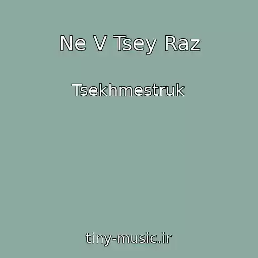 کاور آهنگ Ne V Tsey Raz از Tsekhmestruk