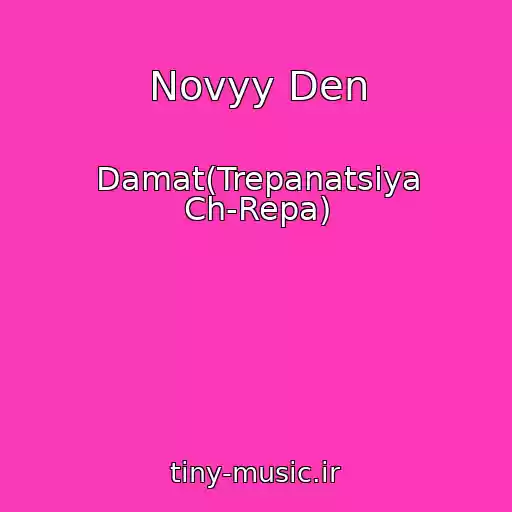کاور آهنگ Novyy Den از Damat(Trepanatsiya Ch-Repa)