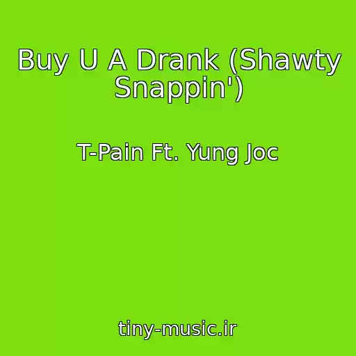 کاور آهنگ Buy U A Drank (Shawty Snappin') از T-Pain Ft. Yung Joc