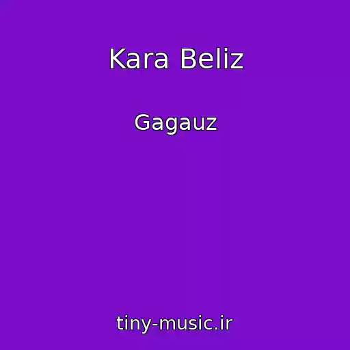 کاور آهنگ Kara Beliz از Gagauz