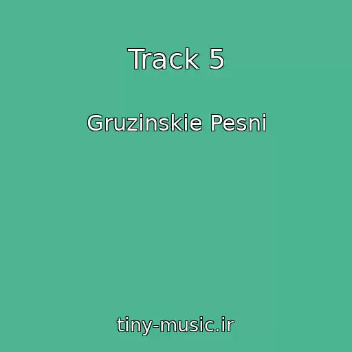 کاور آهنگ Track 5 از Gruzinskie Pesni