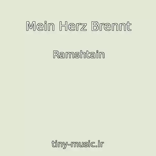 کاور آهنگ Mein Herz Brennt از Ramshtain