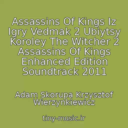کاور آهنگ Assassins Of Kings Iz Igry Vedmak 2 Ubiytsy Koroley The Witcher 2 Assassins Of Kings Enhanced Edition Soundtrack 2011 از Adam Skorupa Krzysztof Wierzynkiewicz