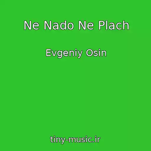 کاور آهنگ Ne Nado Ne Plach از Evgeniy Osin