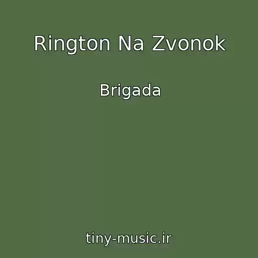 کاور آهنگ Rington Na Zvonok از Brigada
