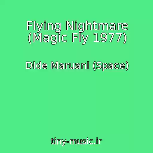 کاور آهنگ Flying Nightmare (Magic Fly 1977) از Dide Maruani (Space)