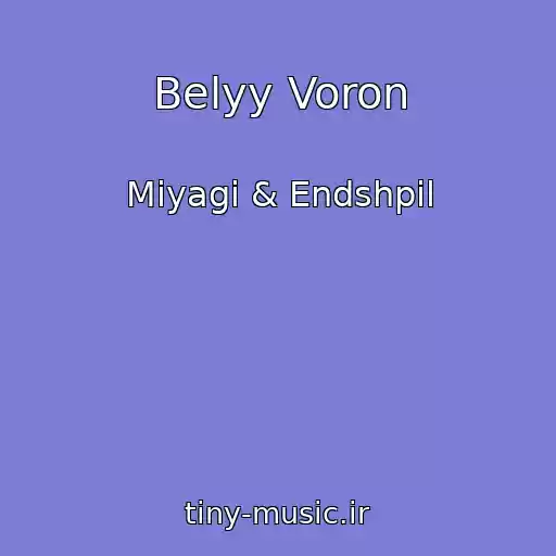کاور آهنگ Belyy Voron از Miyagi & Endshpil