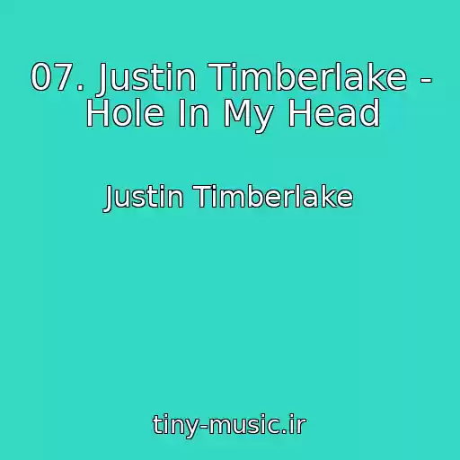 کاور آهنگ 07. Justin Timberlake - Hole In My Head از Justin Timberlake