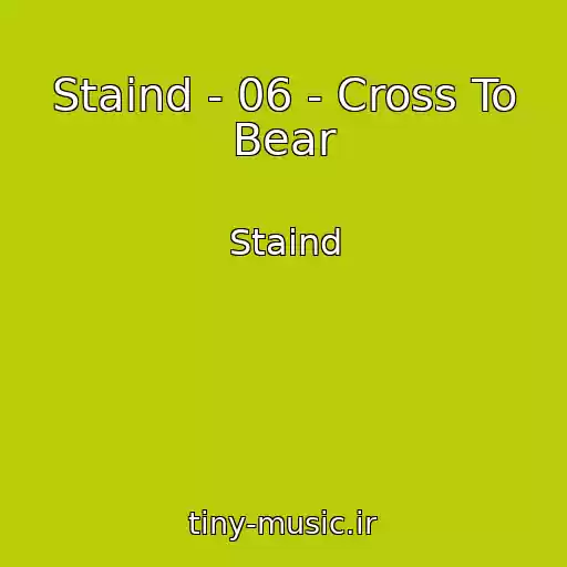 کاور آهنگ Staind - 06 - Cross To Bear از Staind