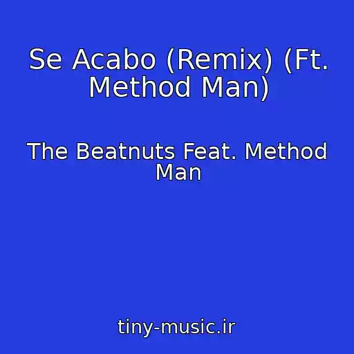 کاور آهنگ Se Acabo (Remix) (Ft. Method Man) از The Beatnuts Feat. Method Man
