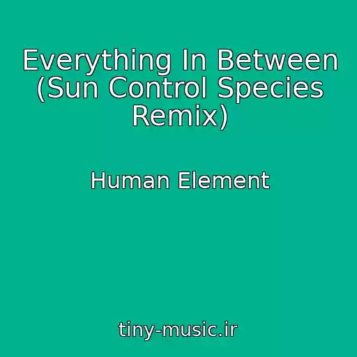 کاور آهنگ Everything In Between (Sun Control Species Remix) از Human Element