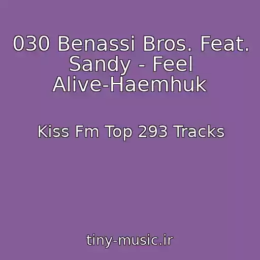 کاور آهنگ 030 Benassi Bros. Feat. Sandy - Feel Alive-Haemhuk از Kiss Fm Top 293 Tracks