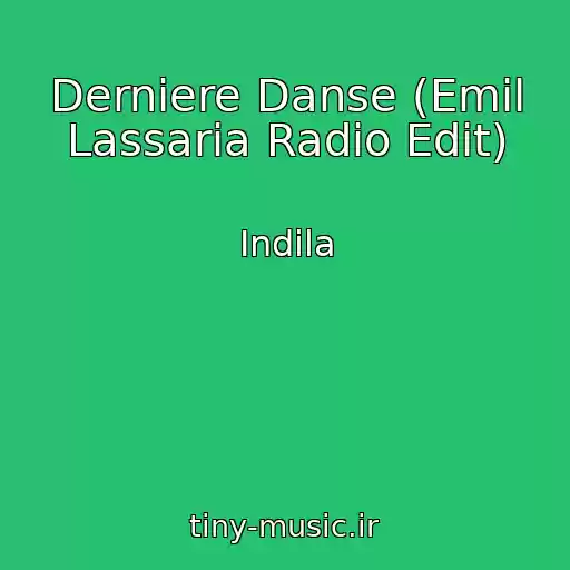 کاور آهنگ Derniere Danse (Emil Lassaria Radio Edit) از Indila