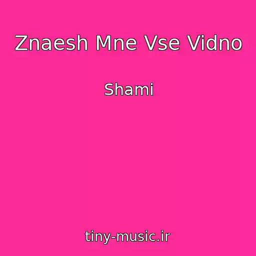کاور آهنگ Znaesh Mne Vse Vidno از Shami