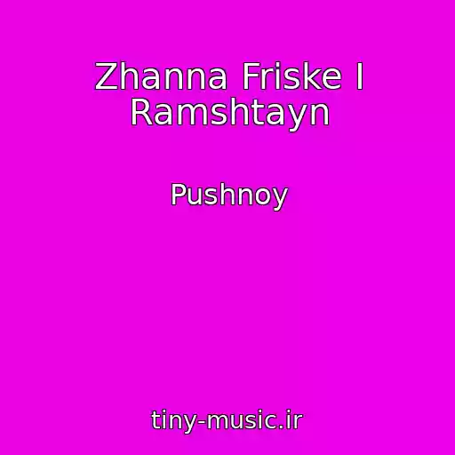 کاور آهنگ Zhanna Friske I Ramshtayn از Pushnoy