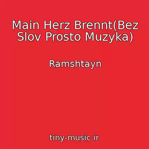 کاور آهنگ Main Herz Brennt(Bez Slov Prosto Muzyka) از Ramshtayn
