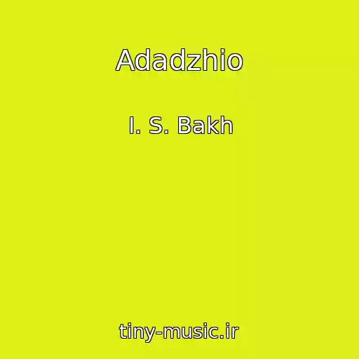 کاور آهنگ Adadzhio از I. S. Bakh