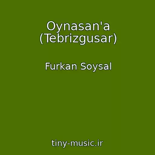 کاور آهنگ Oynasan'a (Tebrizgusar) از Furkan Soysal