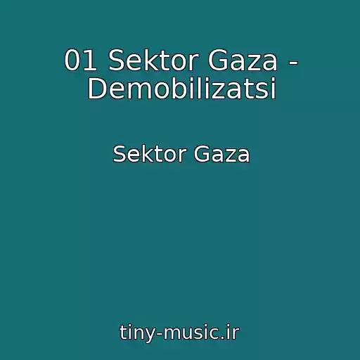 کاور آهنگ 01 Sektor Gaza - Demobilizatsi از Sektor Gaza