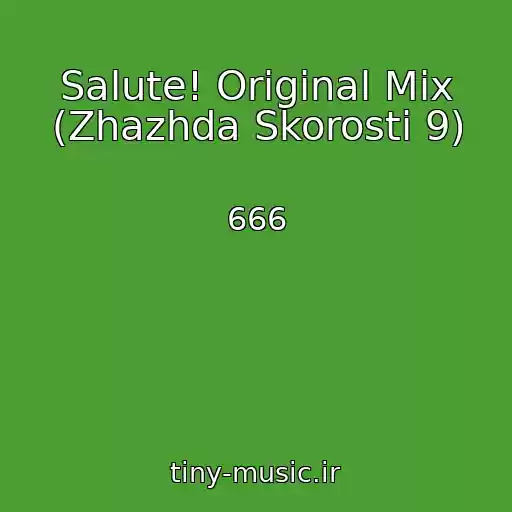 کاور آهنگ Salute! Original Mix (Zhazhda Skorosti 9) از 666