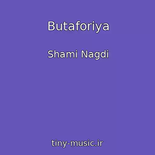 کاور آهنگ Butaforiya از Shami Nagdi