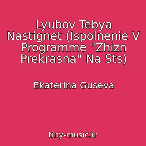 کاور آهنگ Lyubov Tebya Nastignet (Ispolnenie V Programme "Zhizn Prekrasna" Na Sts) از Ekaterina Guseva