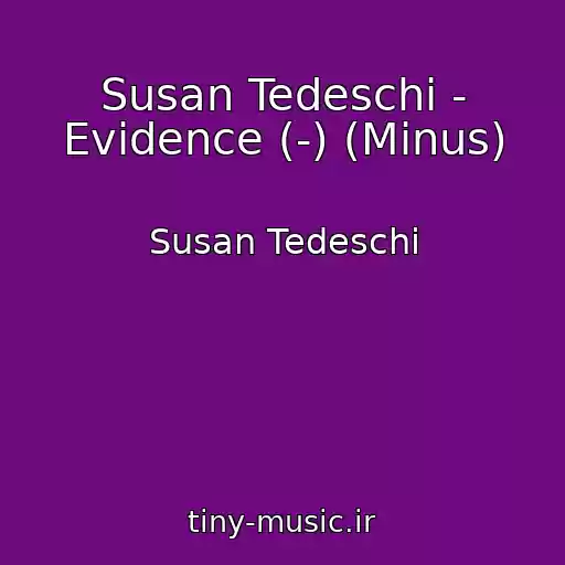 کاور آهنگ Susan Tedeschi - Evidence (-) (Minus) از Susan Tedeschi